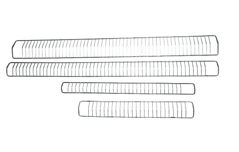 Kramer Schiene 40cm x 5cm